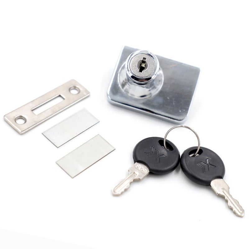 DiER for IKEA DETOLF Argos Glass Duty Cabinet Lock Hinged Glass Display Cabinets - Image 2